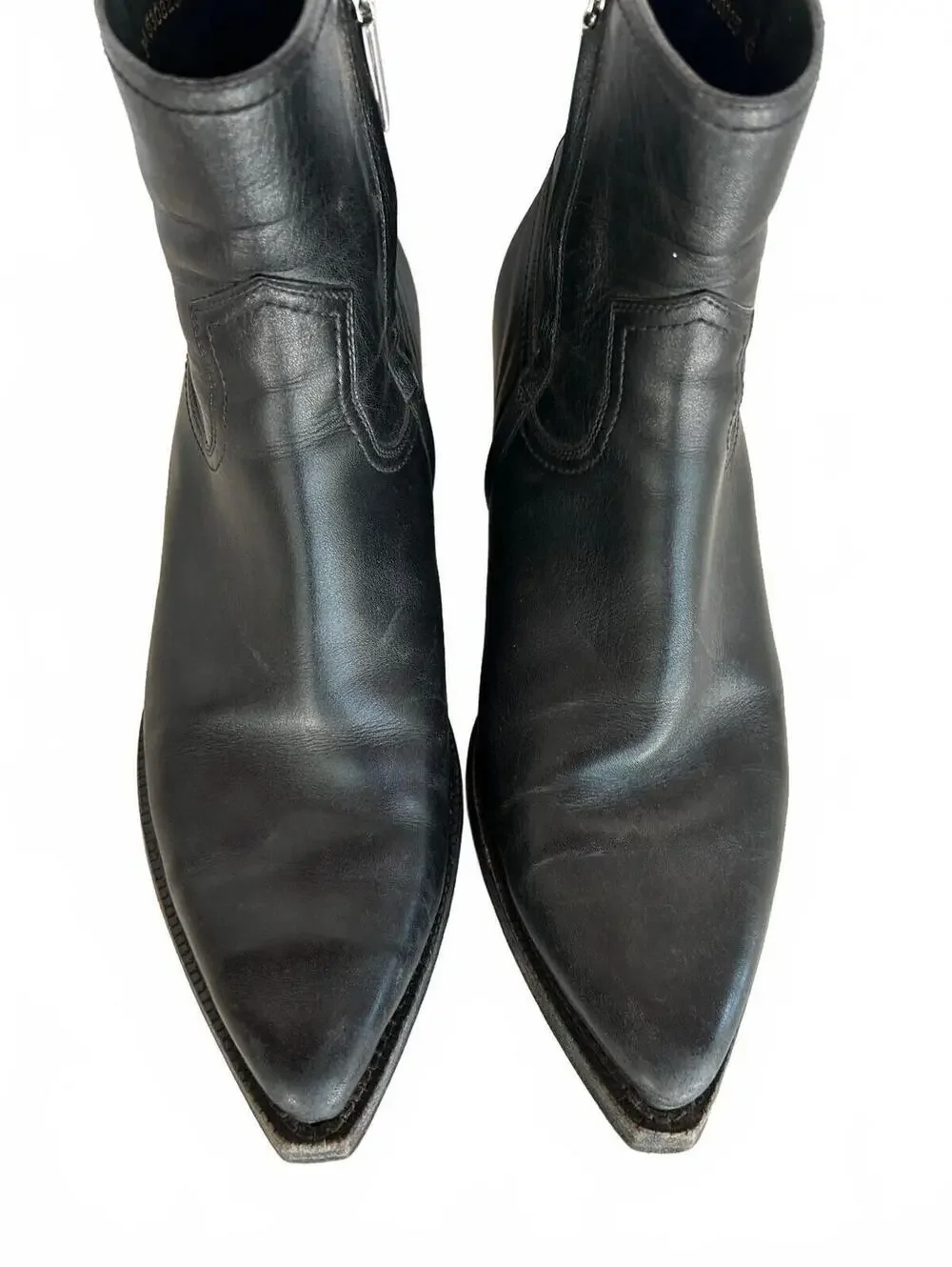 Saint Laurent Lukas Ankle Boots 530825 Men’s 43 US 10 Luxury